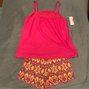NWT Children's Place Wild Fuchsia 5T Short Set